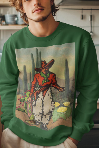 Big Iron Cowboy Unisex Organic Sweatshirt