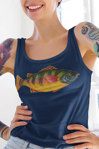 Colorful Fish Racerback Tank