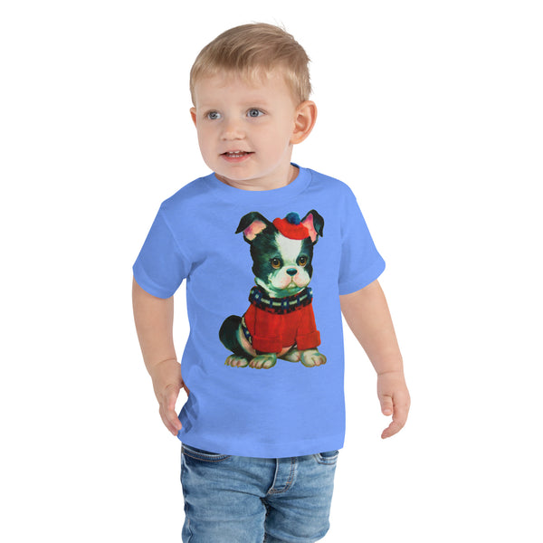 Boston Terrier Toddler Short Sleeve Tee