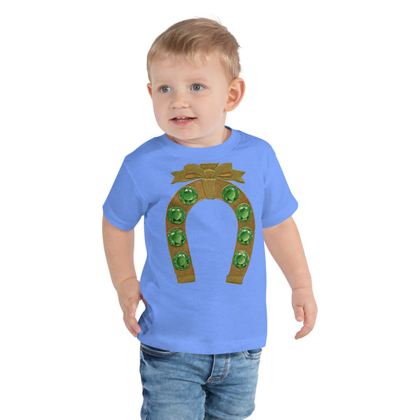 Lucky Emerald May Birthstone Toddler Short Sleeve Tee