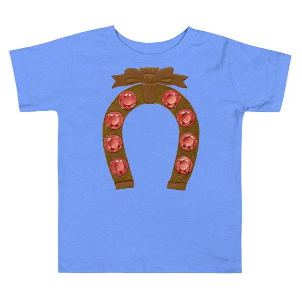 Lucky Ruby July Birthstone Toddler Short Sleeve Tee