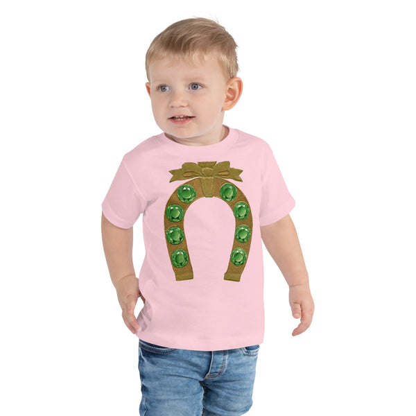 Lucky Emerald May Birthstone Toddler Short Sleeve Tee