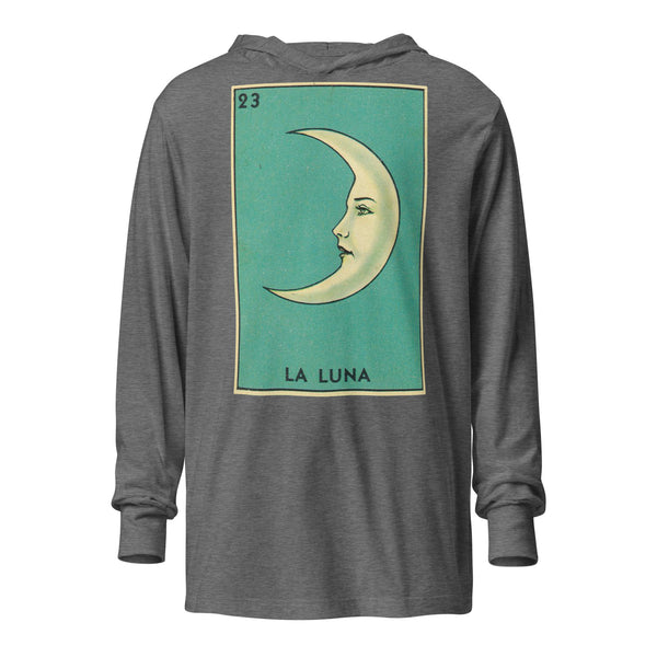 La Luna Loteria Hooded long-sleeve tee