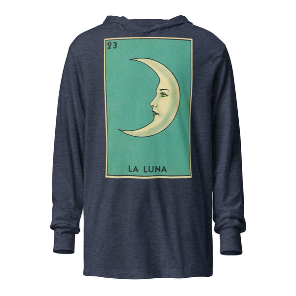 La Luna Loteria Hooded long-sleeve tee