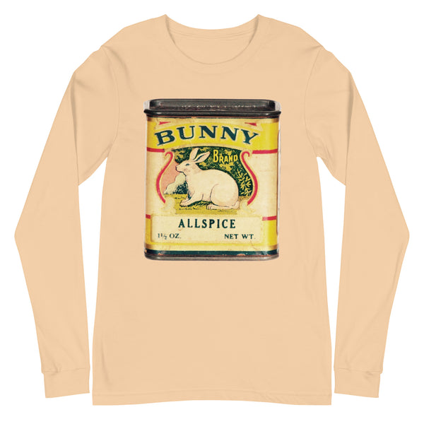 Bunny Allspice Unisex Long Sleeve Tee