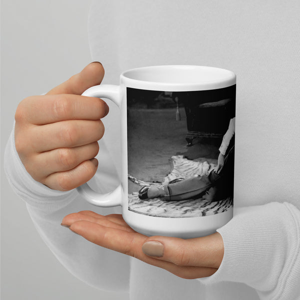 Buster Keaton White Mug