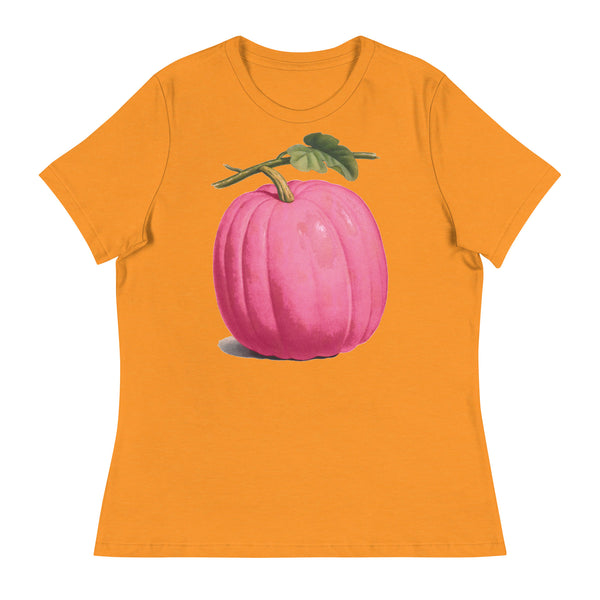 Pink Pumpkin Women's Relaxed T-Shirt