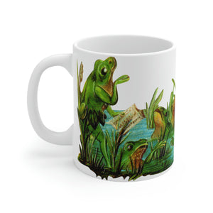 Frog School Coffee Mug