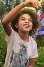 Robot with Lantern Organic Children's Shirt as seen on Ivy & Bean Netflix Series!