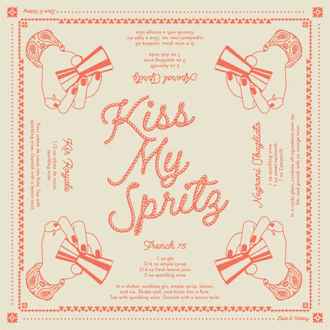 Kiss My Spritz Cocktail Recipe Bandana