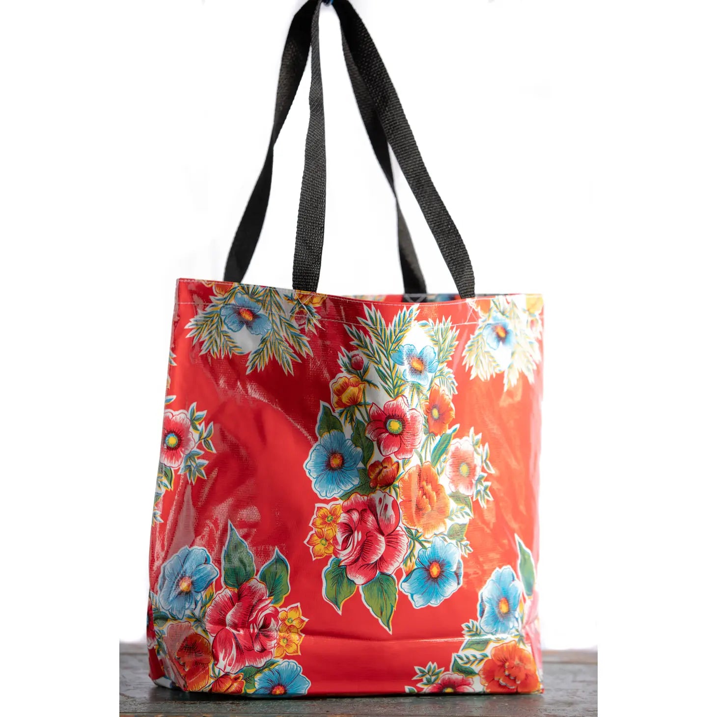 Red Lady Bird Tote - Large