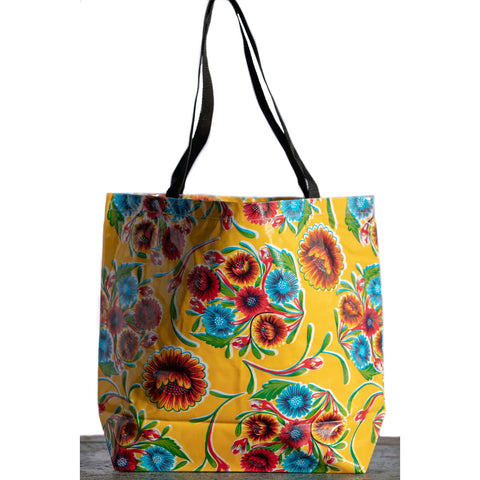Yellow Bloom Tote - Large