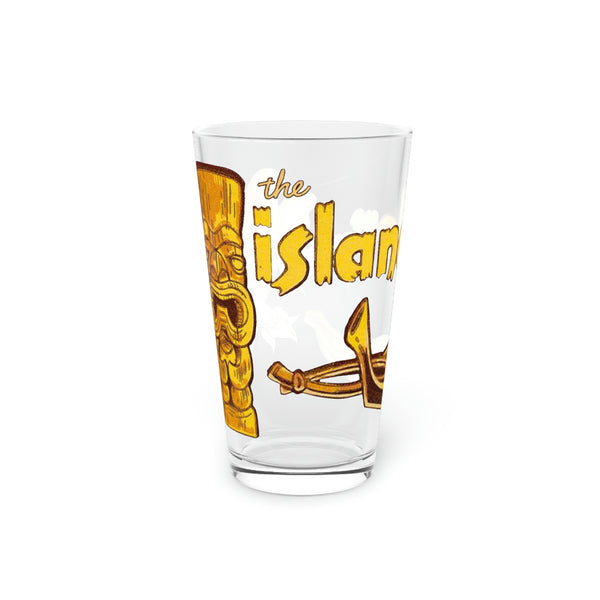 The Islander Tiki Pint Glass, 16oz