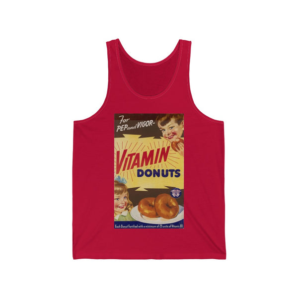 Vitamin Donuts Unisex Jersey Tank
