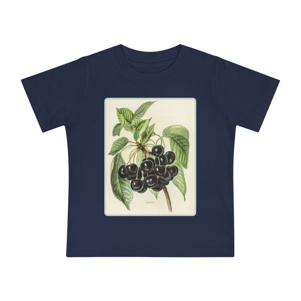 Black Cherries Short Sleeve Baby T-Shirt