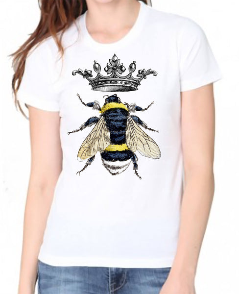 Women's Queen Bee Organic Tee Shirt
