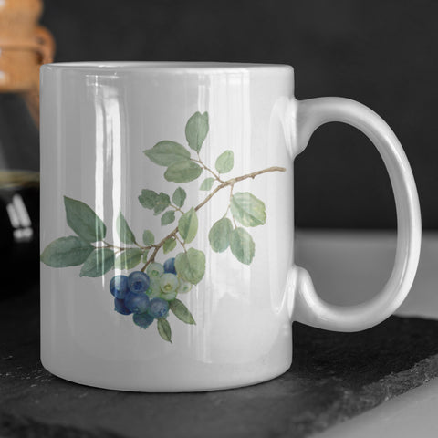 Natural Blueberries Coffee Mug