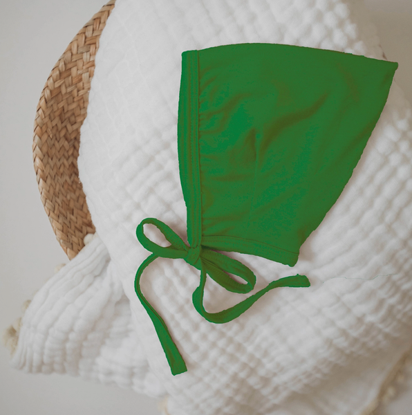 Bamboo Pixie Bonnet Baby Hat - Kelly Green