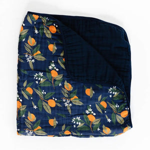 Orange Blossom Reversible Quilt