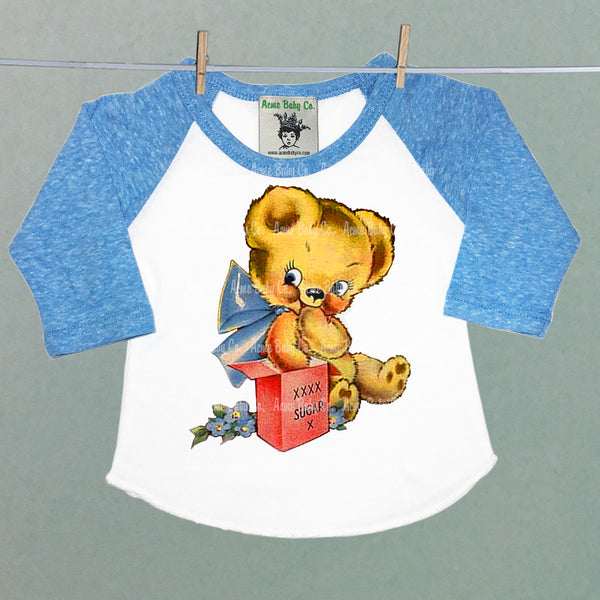 Sugar Bear Valentine Raglan Shirt