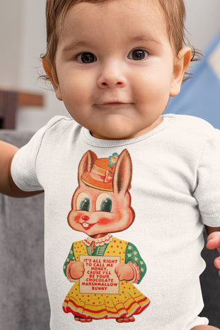 Marshmallow Bunny Organic Baby Shirt