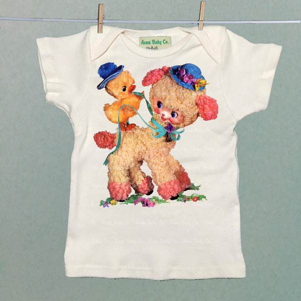 Nursery Lamb Organic Baby Shirt