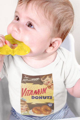 Vitamin Donuts Organic Baby Shirt