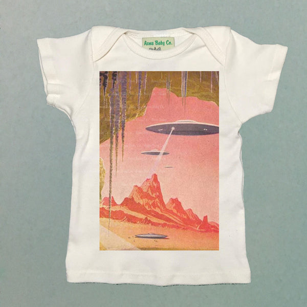 UFOs Organic Baby Shirt