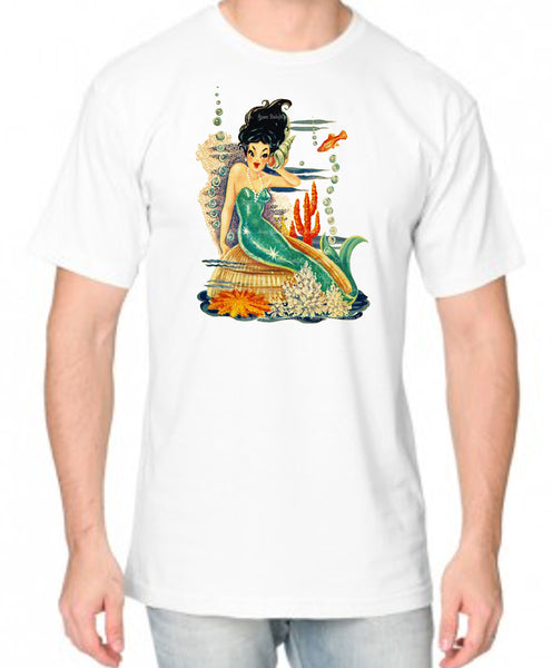 Raven Haired Mermaid Women's Organic Shirt