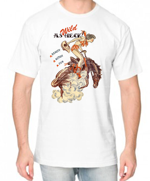 Wild As Heck! Cowgirl Women's Organic Shirt