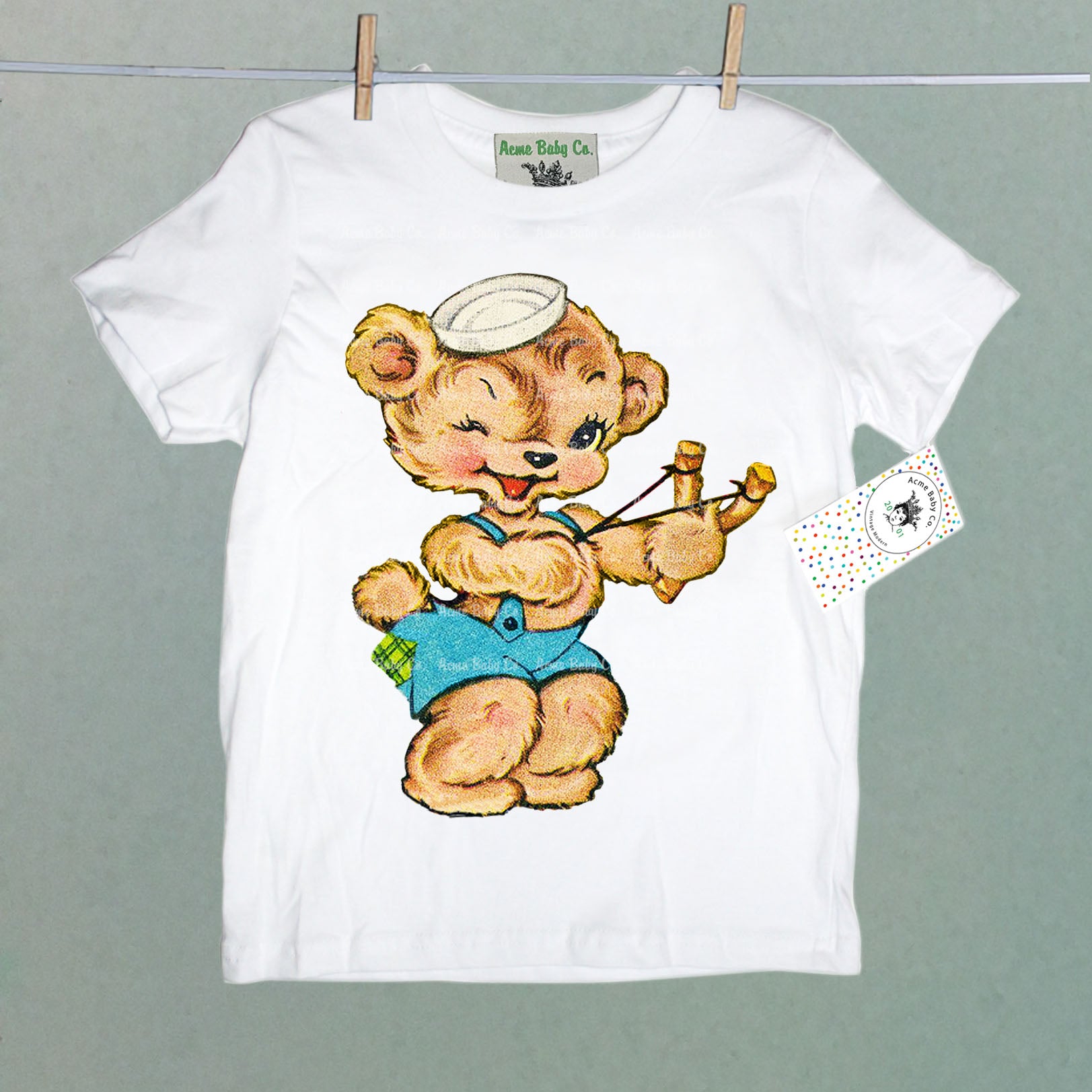 Rascal Bear Organic Children's Shirt