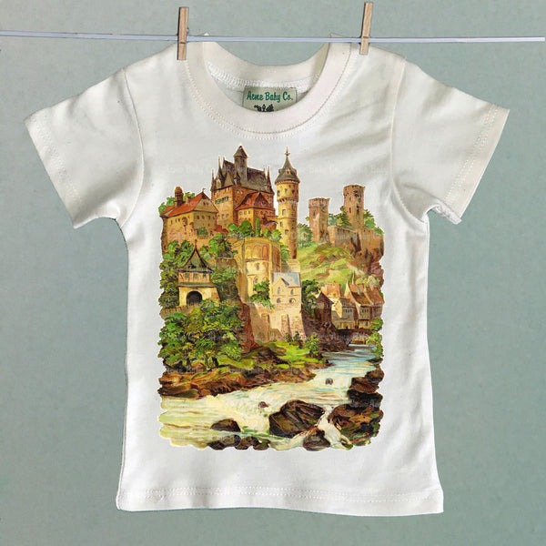 European Castle Children's Shirt