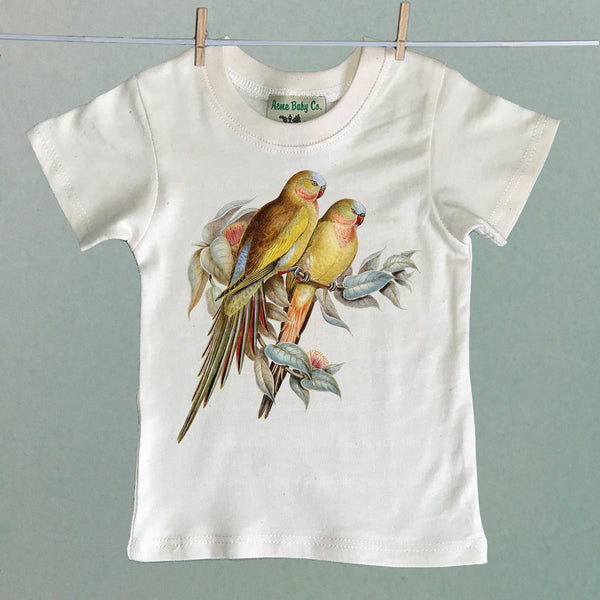 Tiki Parrots Organic Children's Shirt
