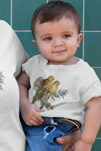 Tiki Parrots Organic Children's Shirt