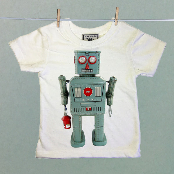 Robot with Lantern Children's Shirt as seen on Ivy & Bean Netflix Series!