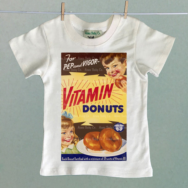 Vitamin Donuts Organic Children's Shirt