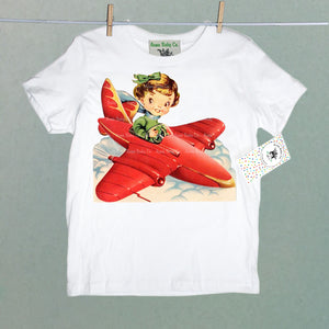 Pilot Girl Organic Children's Shirt