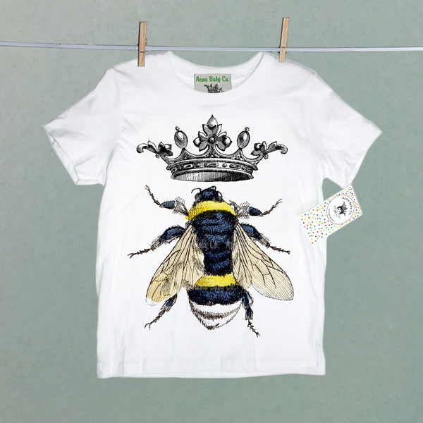 Queen Bee Organic Children's Shirt