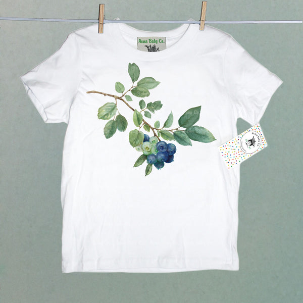 Blueberries Organic Children's Shirt