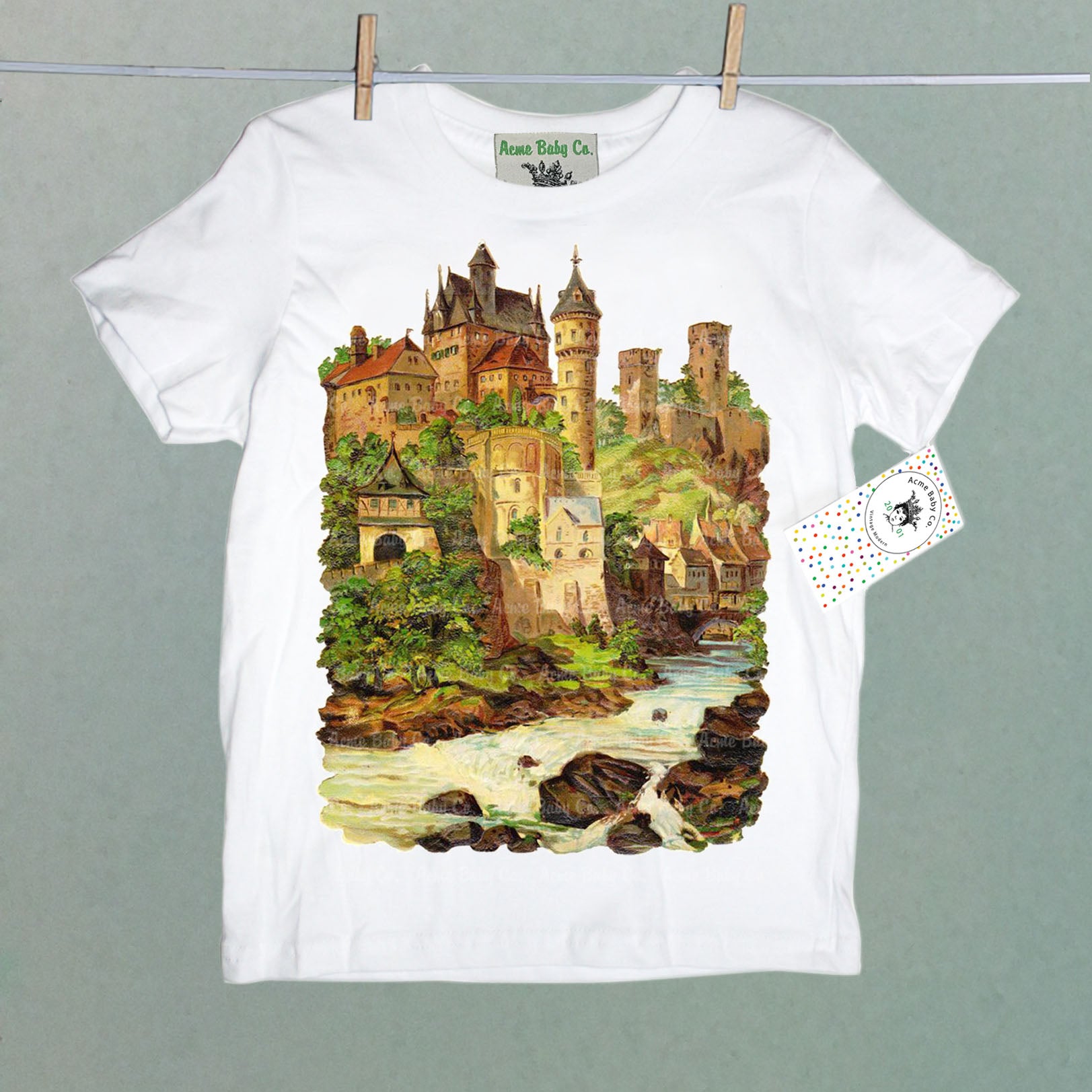 European Castle Children's Shirt