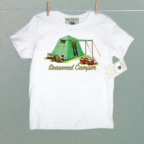 Seasoned Camper Organic Children's Shirt