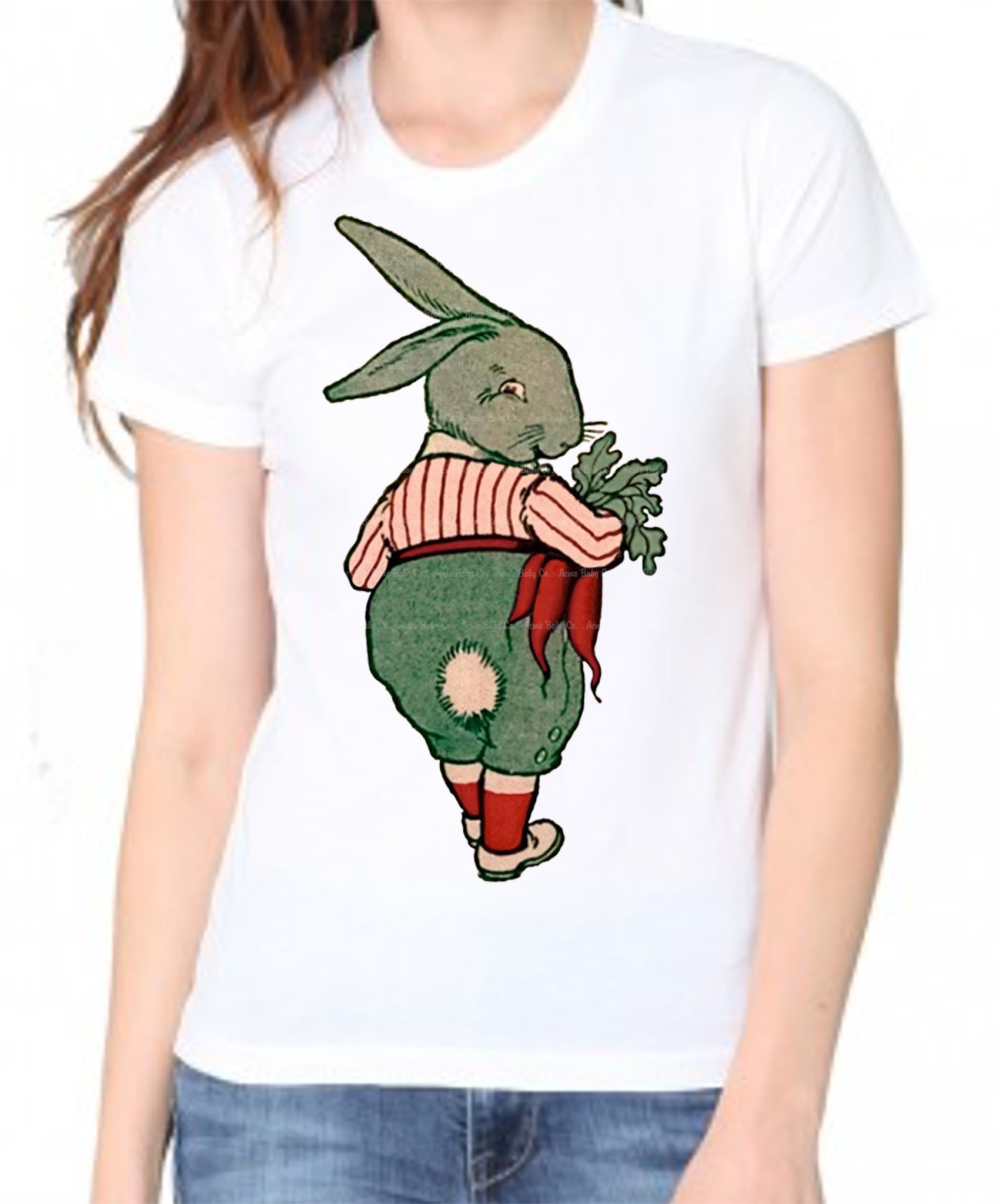 Bunny & Carrots Adult Organic Shirt