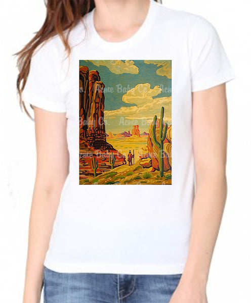 Southwest Paint by Numbers Organic Women's Shirt