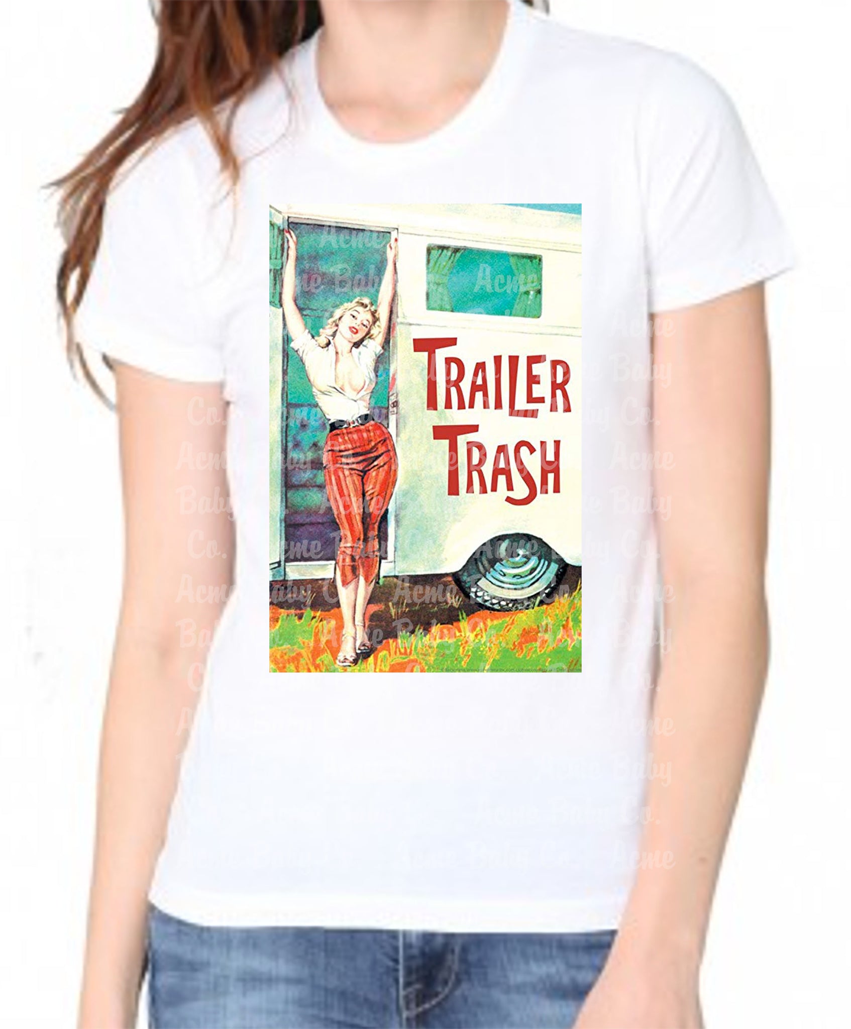 Trailer Trash Organic Women's Shirt