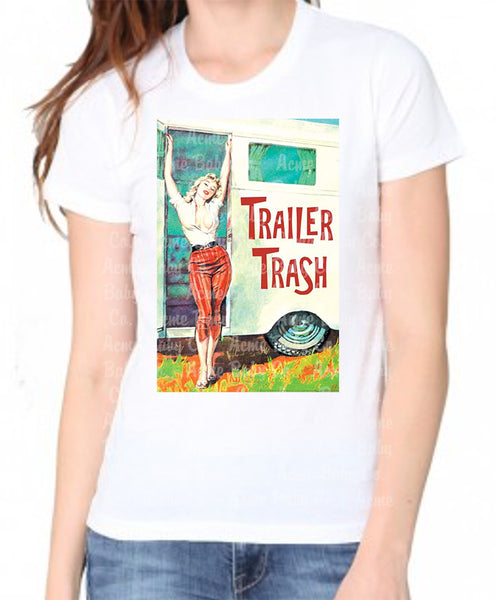 Trailer Trash Adult Organic Shirt