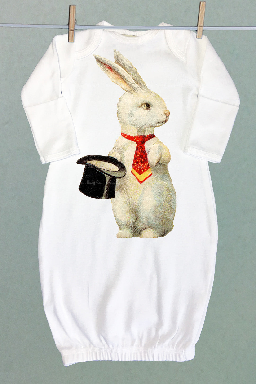 White Rabbit Sacque Gown