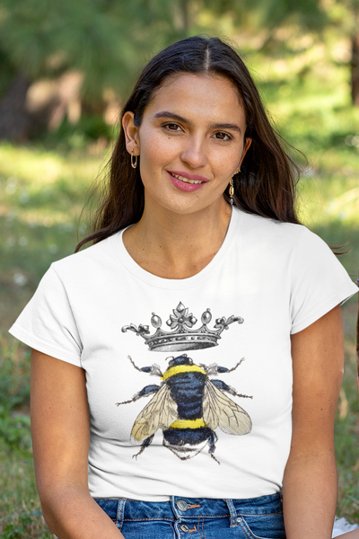 Women's Queen Bee Organic Tee Shirt